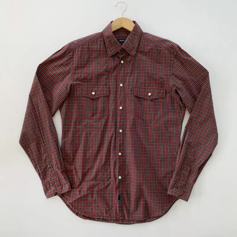 L Zegna check shirt F383