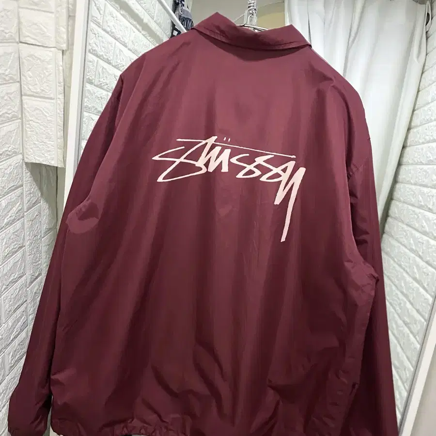 Stussy logo Coach jacket