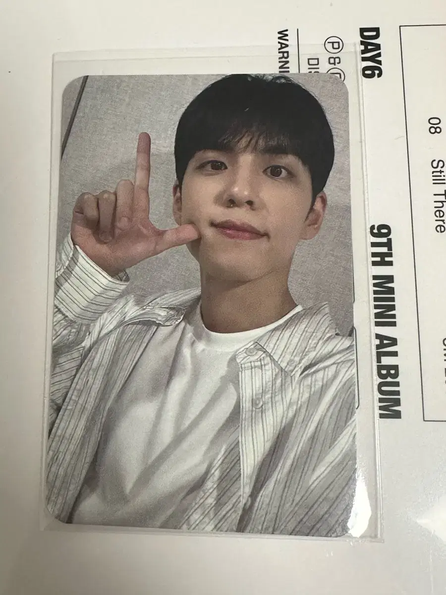 Day 6 The original photocard (with album)