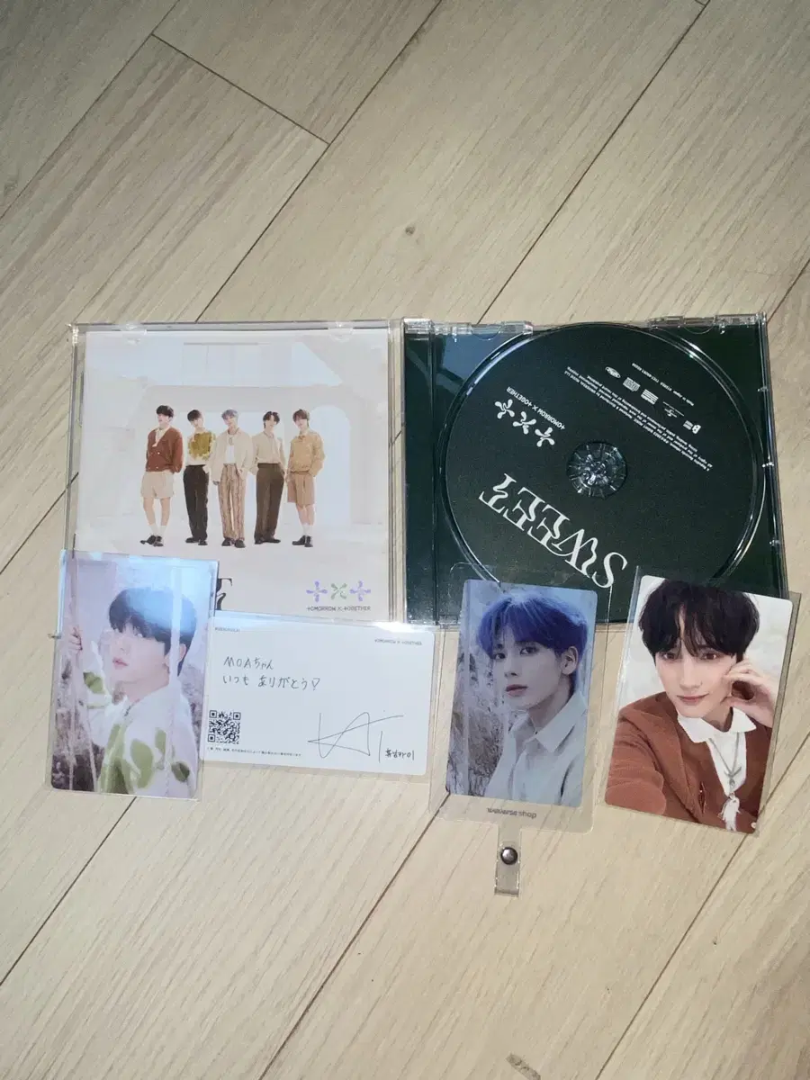 Source)TXT SWEET JAPAN STANDARD Full Configuration weverse pre-order benefit incl.