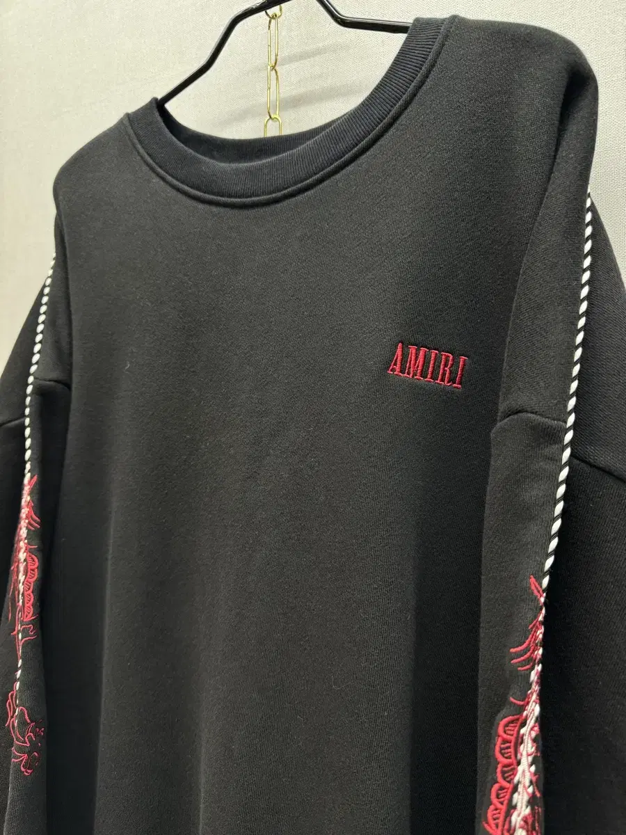 Amiri Side Lettering Bomber Jacket L