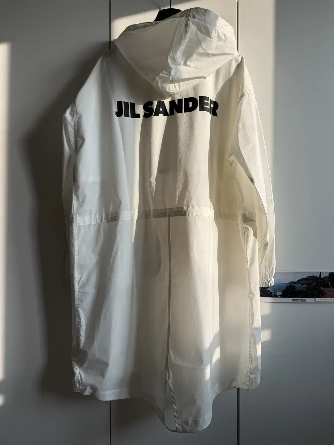 Jillsander / Backlogo Oversized Fishtail Hooded Parka / 46