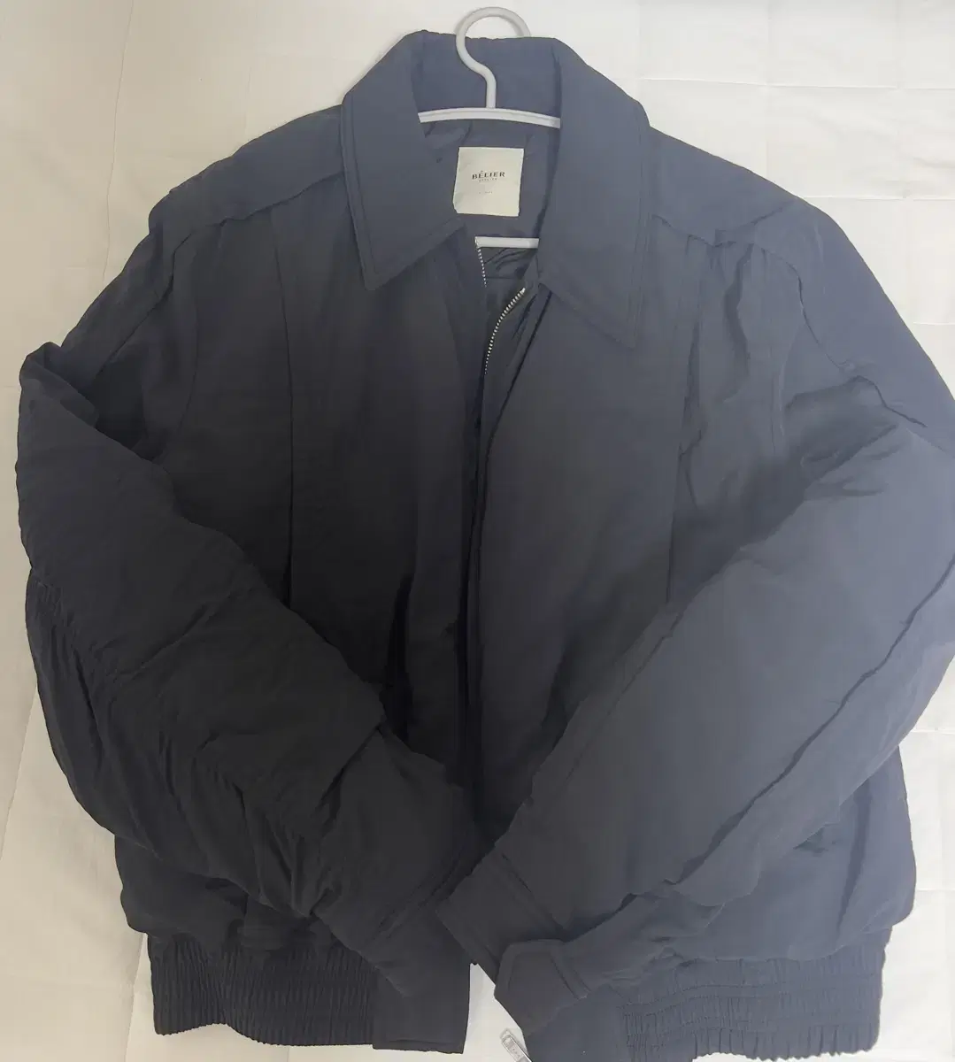 Belly Lining Bomber Jacket(black,L)