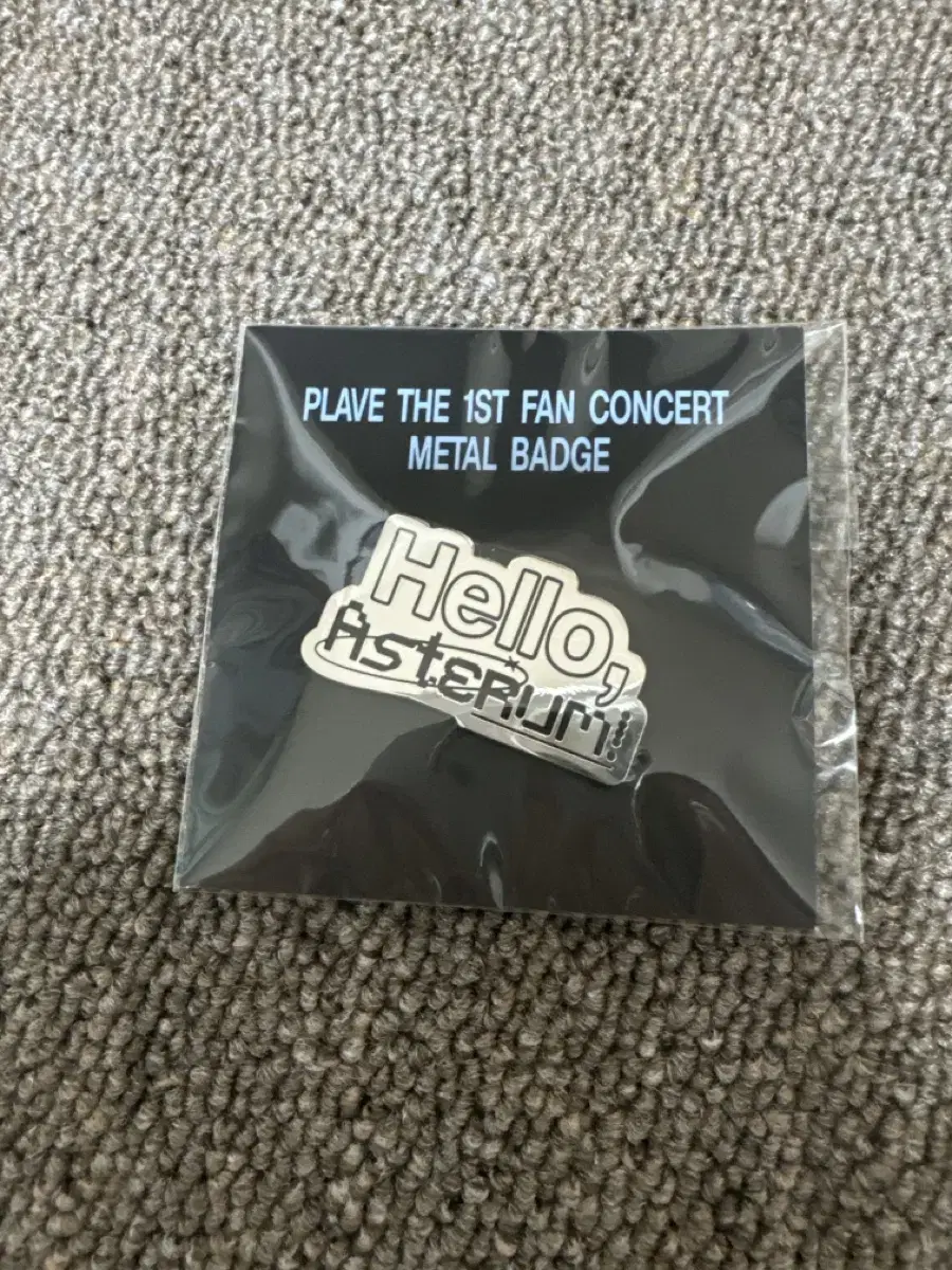 Plave fanconcert Badge