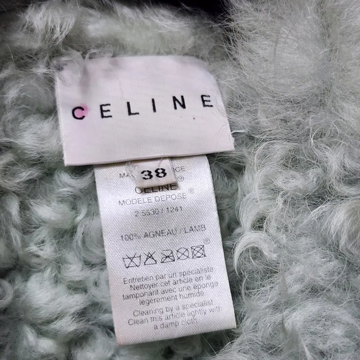 celine 셀린느 램퍼 무스탕 자켓