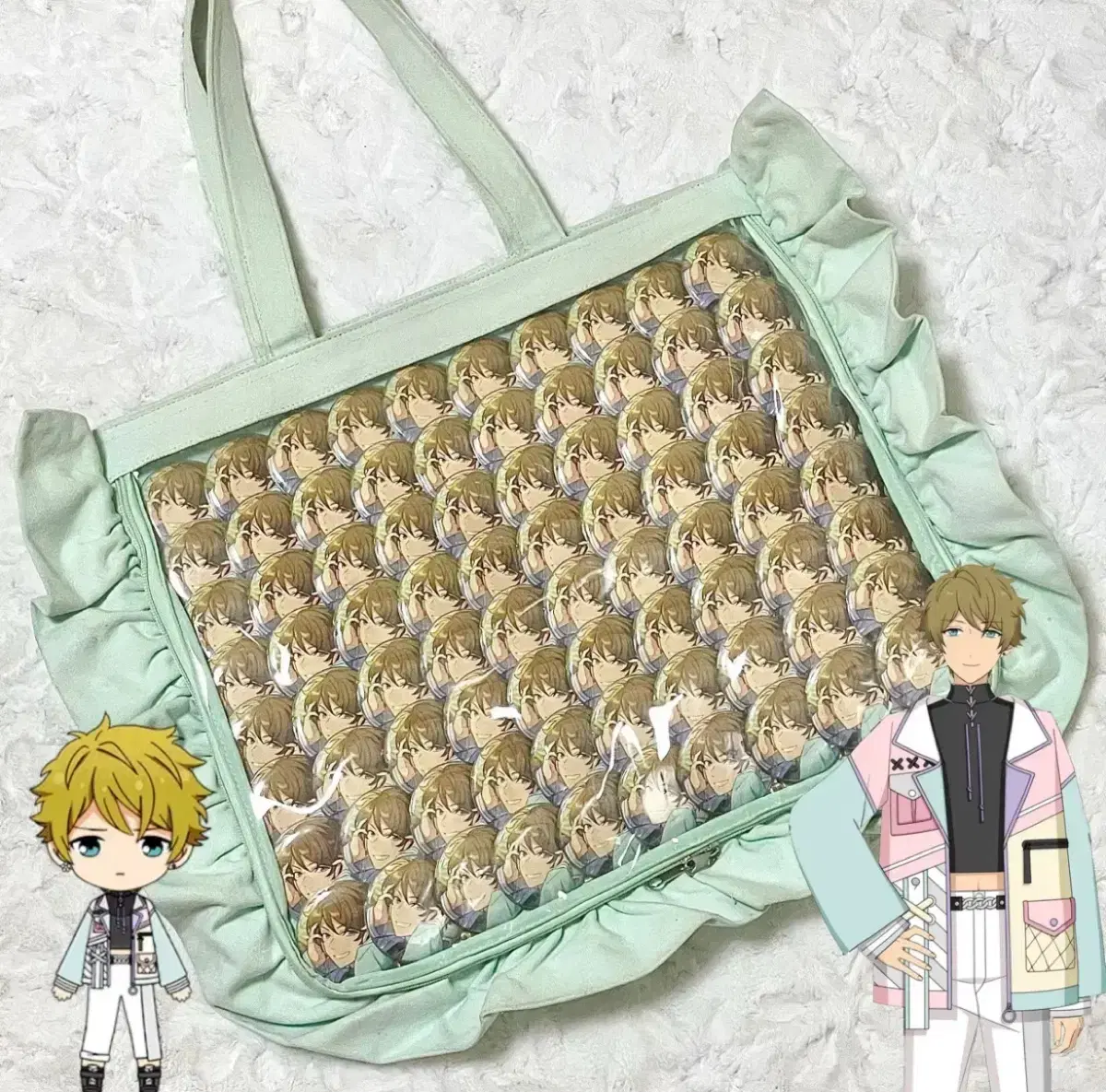 Midori Takamine A3 Badge Itabag