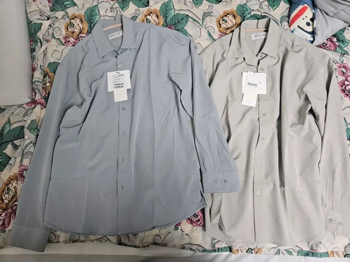 Edition shirt beige, light gray 95 size sells