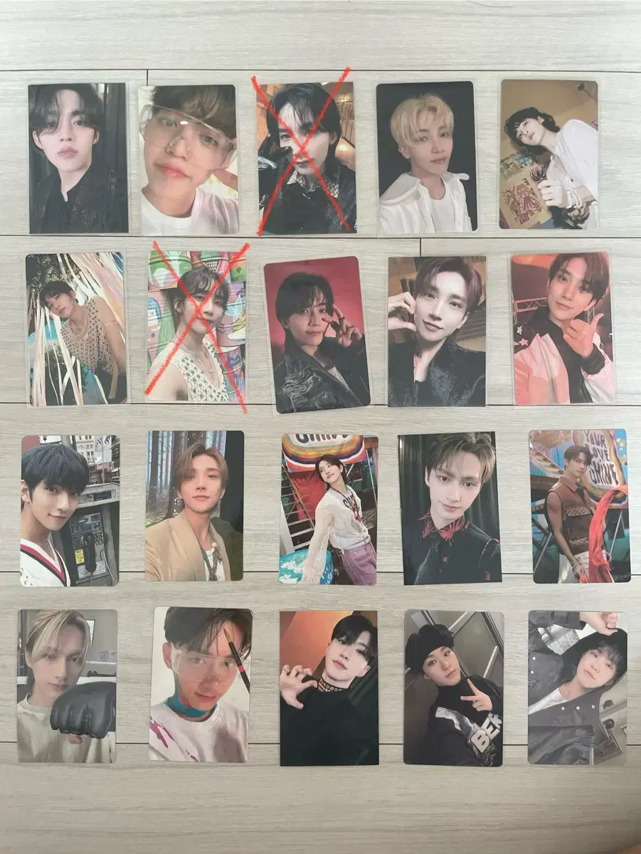 세븐틴 photocard wts 에스쿱스정한조슈아준호시원우우지디에잇민규도겸승관버논디노