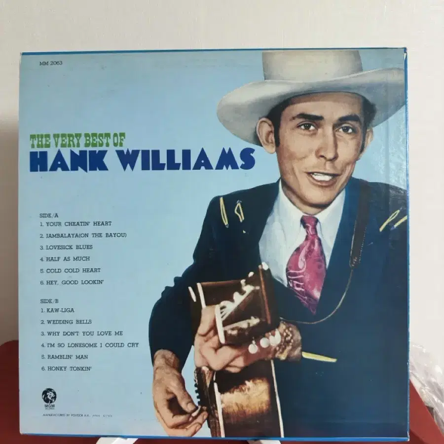 Hank Williams Best LP