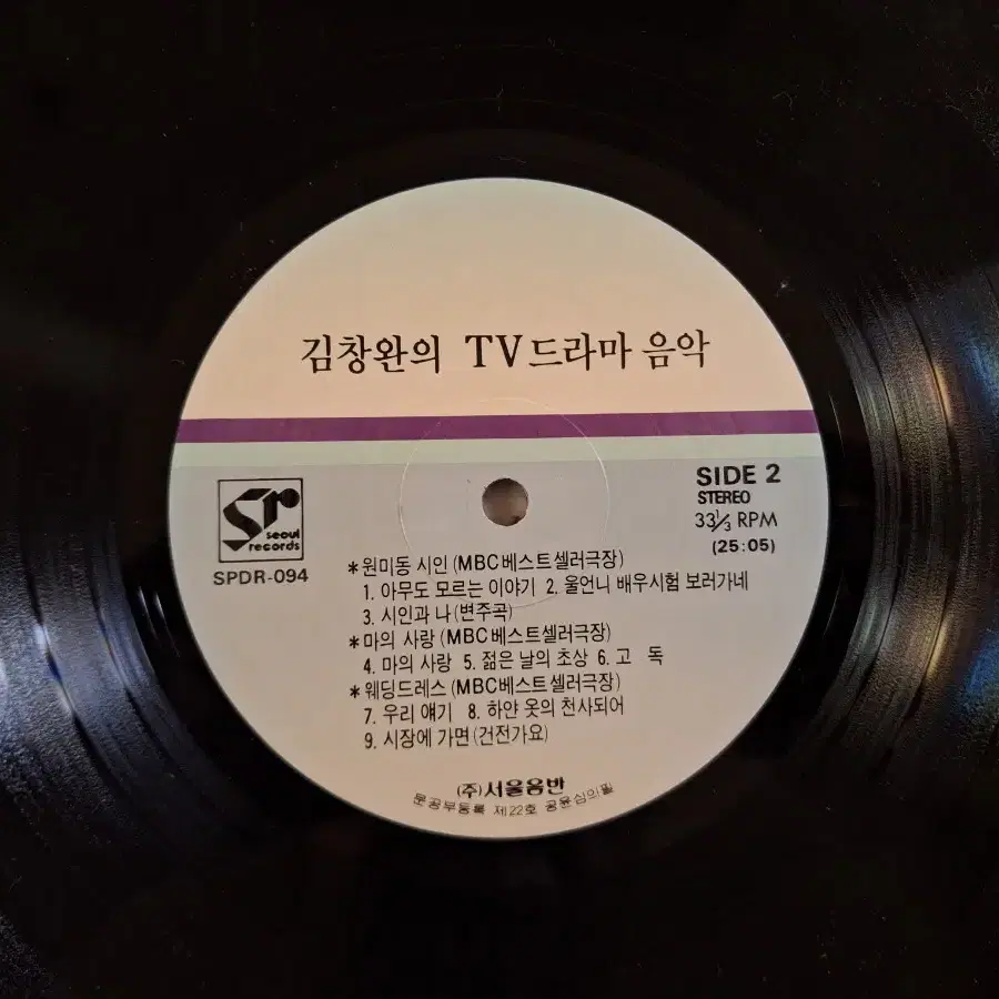 김창완(산울림)의 새로운 여행 LP