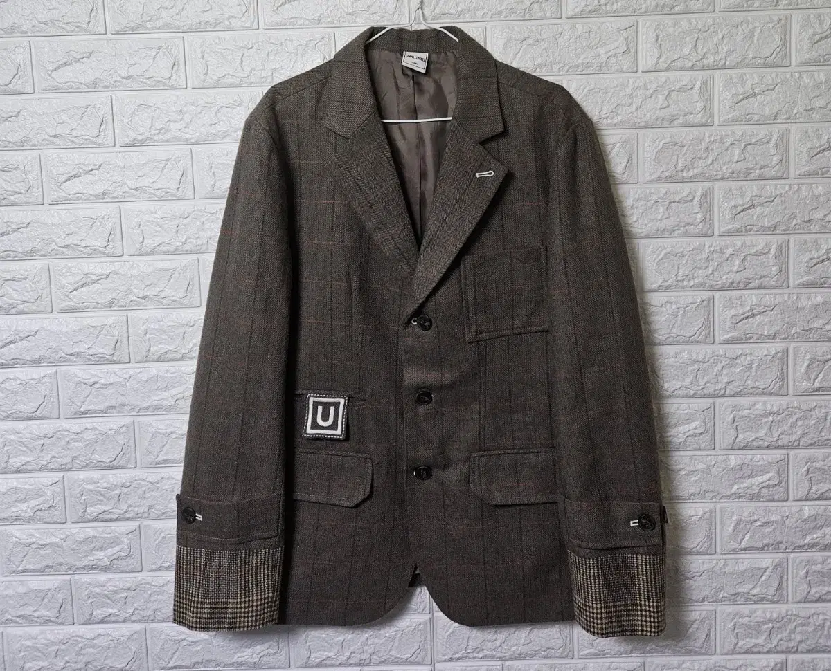 Annaloid Wool Check BlazerJacket Sells