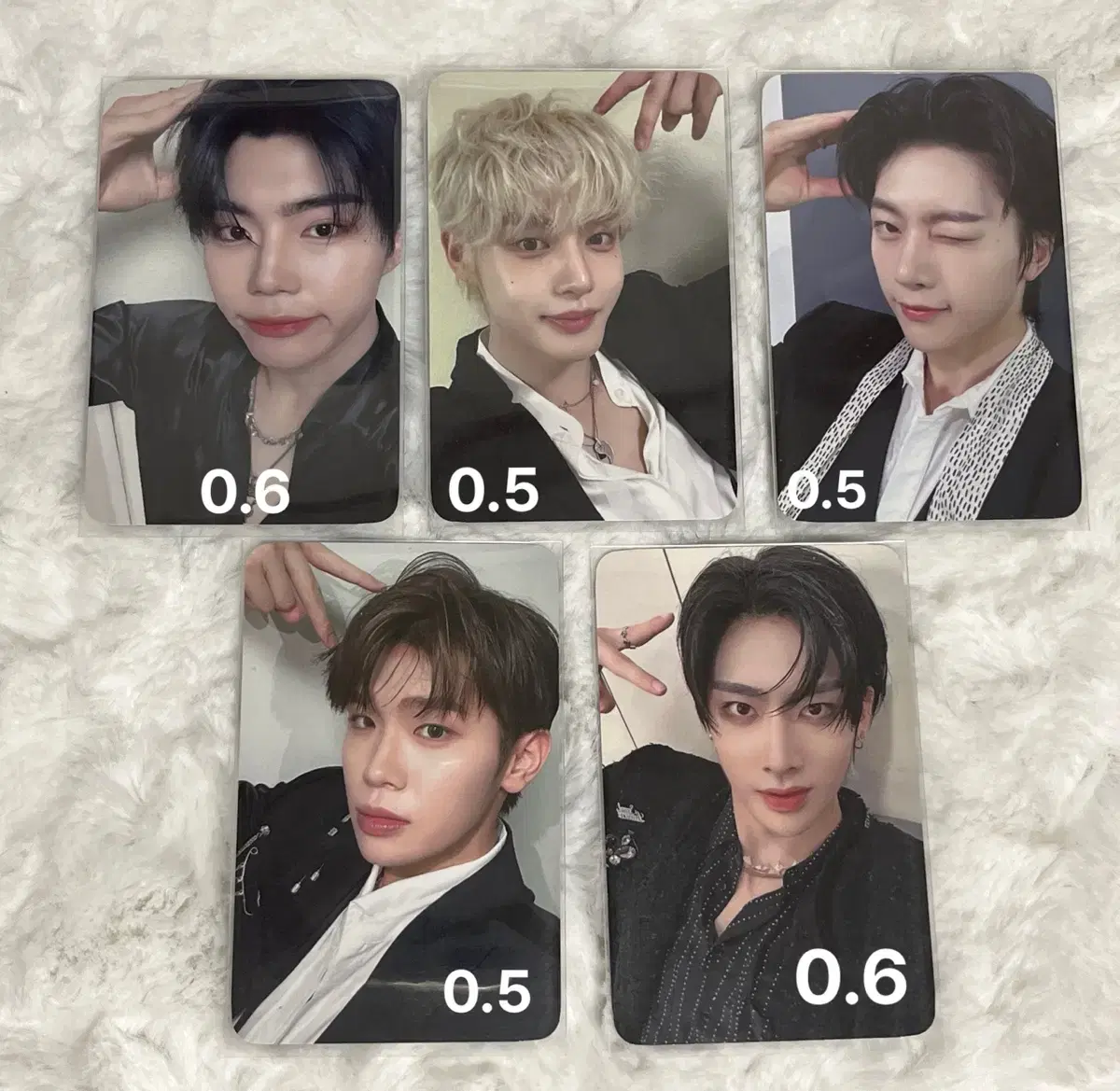 ZB1 Soundwave unreleased photocard seok matthew park gunwook ricky kim jiwoong kim gyuvin kim taerae