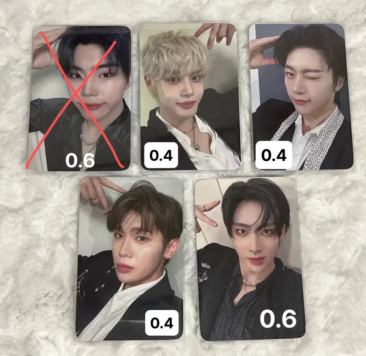 ZB1 Soundwave unreleased photocard seok matthew park gunwook ricky kim jiwoong kim gyuvin kim taerae