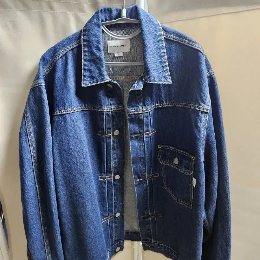 denim trucker jacket blue XL