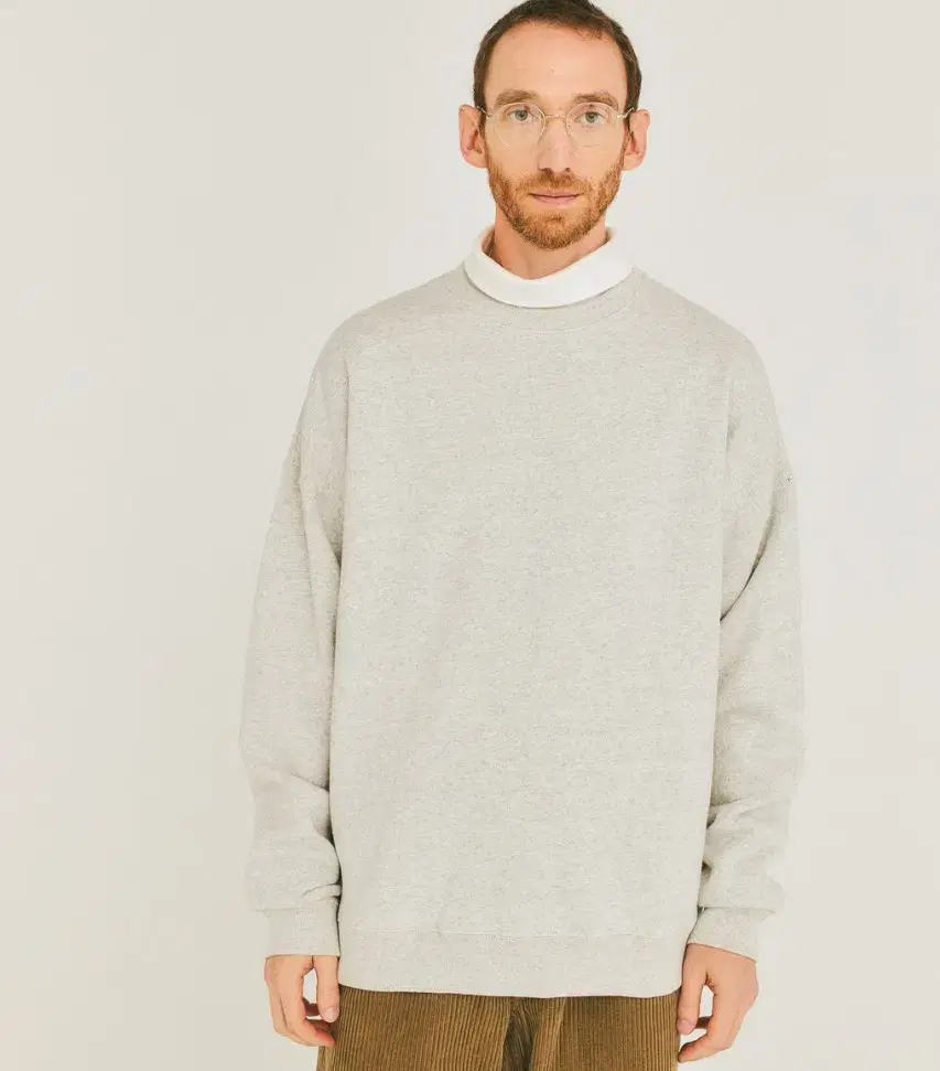 Freakstore 24FW 12oz Heavyweight Overfit Sweatshirt GreyXL