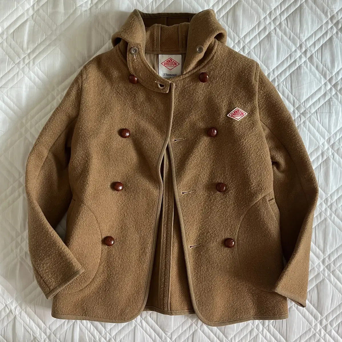 DANTON Wool Hoodie Coat (made in JAPAN)