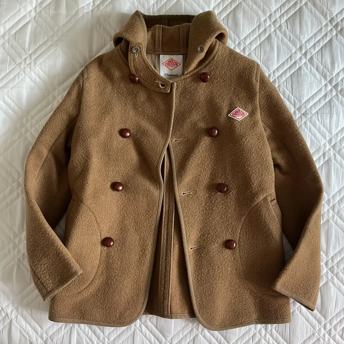 DANTON Wool Hoodie Coat (made in JAPAN)