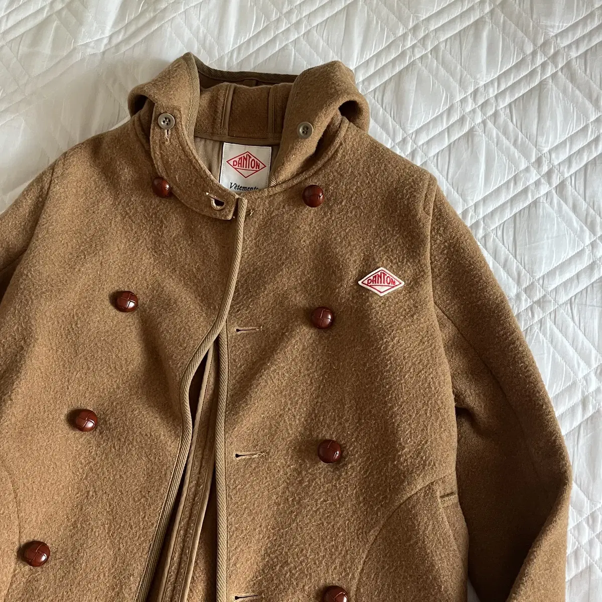 DANTON Wool Hoodie Coat (made in JAPAN)