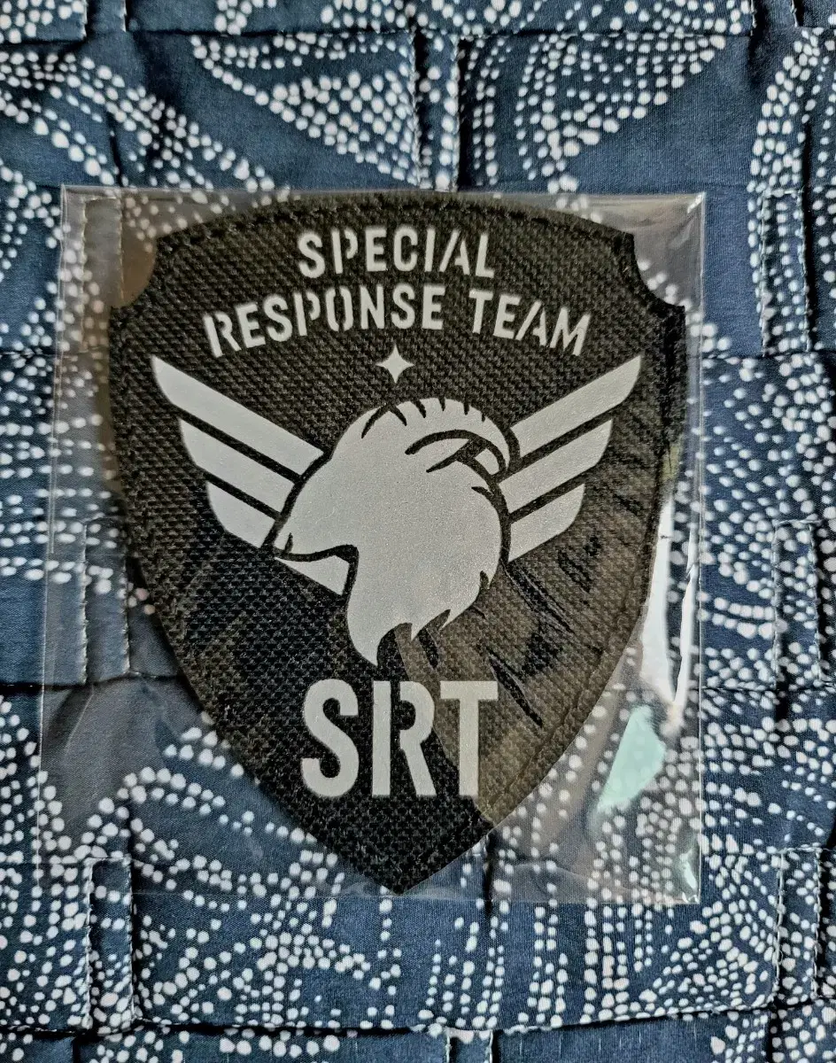 BlooArchives SRT Logo Velcro Tactical Patch Waffen