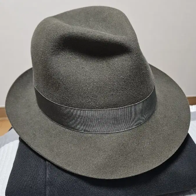 Borsalino Vanzina 그레이 페도라 59 Large