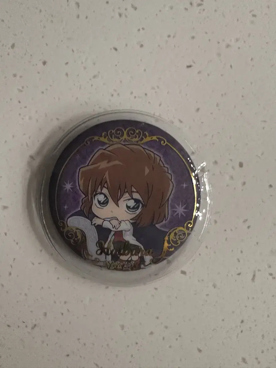 Detective Conan Haibara Ai Hong Rose Can Badge