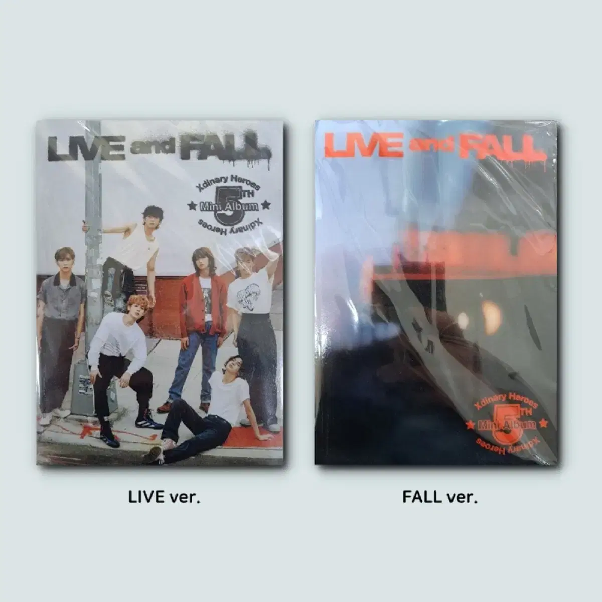 엑스디너리 히어로즈 엑디즈 Live and Fall 앨범