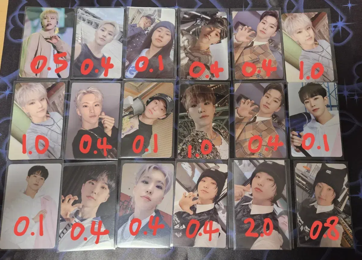 seventeen hoshi photocard photocard wts(ld, pre-order benefito)(사진많아요)price reduction