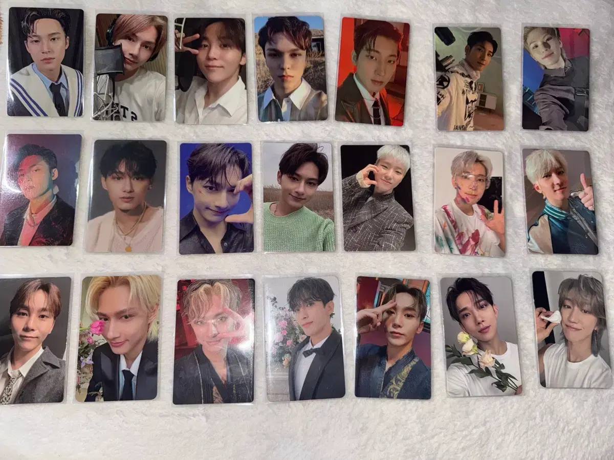 [Quick sale] seventeen photocard Bulk transfer ((price drop)