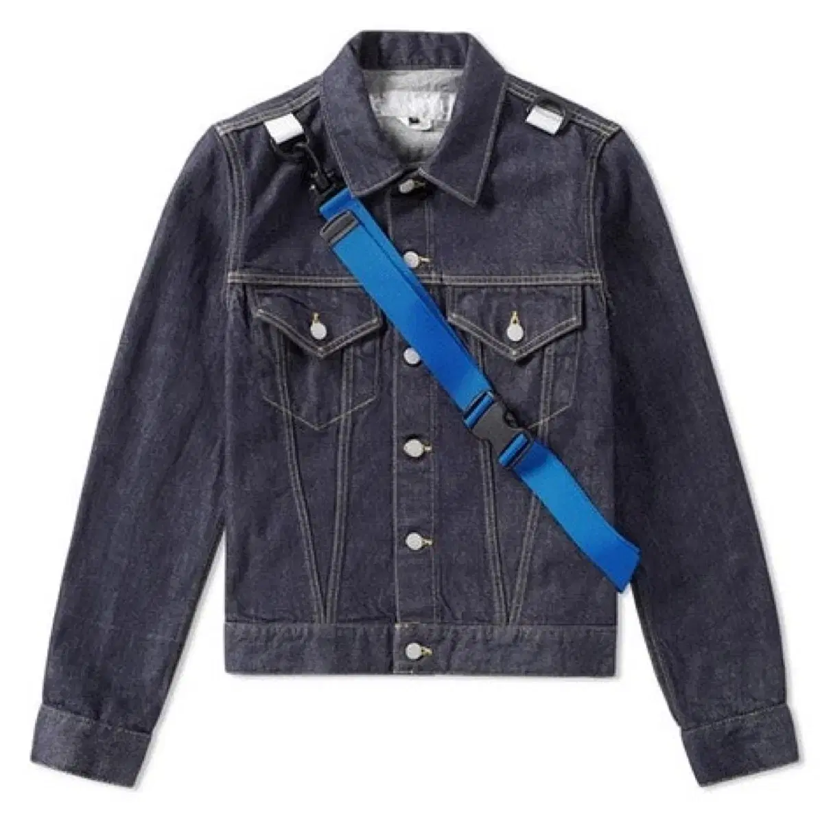 Comme des Garçons Song x Intercurrent Strap Denim Jacket Size L