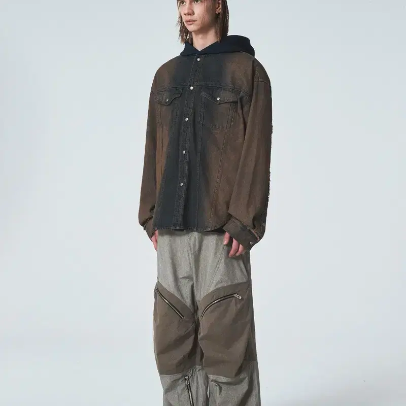 메종미네드 DISTRICT UTILITY PANTS BEIGE