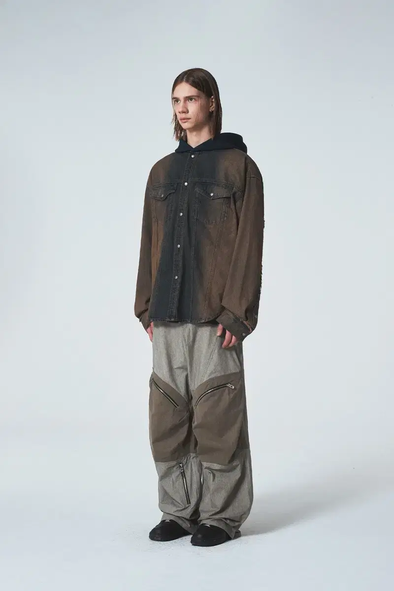 메종미네드 DISTRICT UTILITY PANTS BEIGE