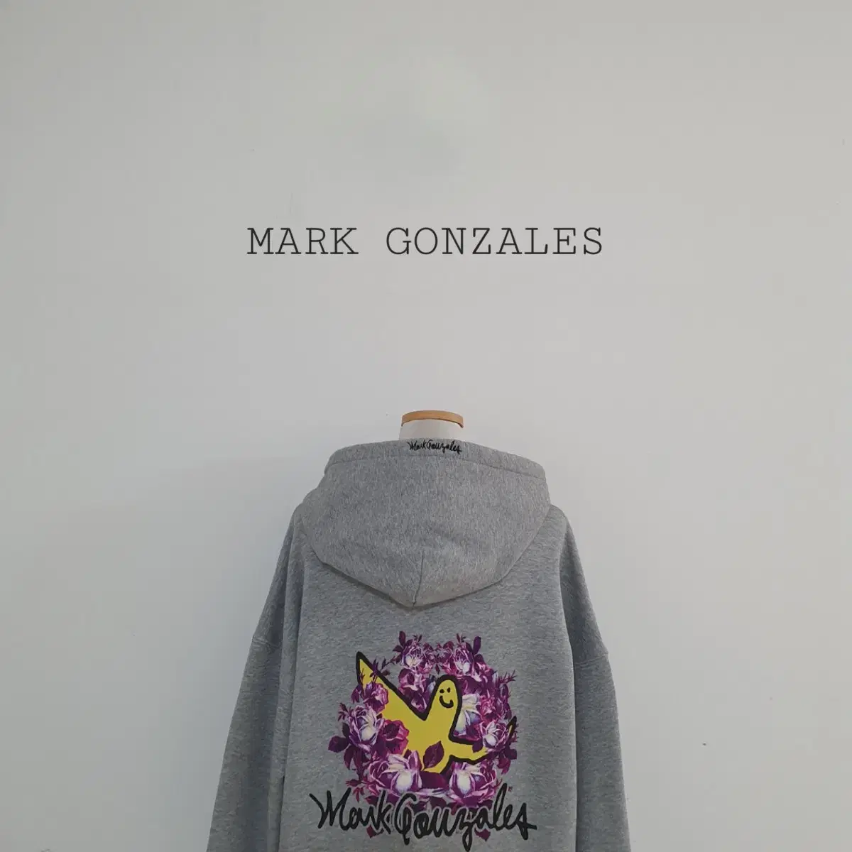 No.24112008 MarkGonzalezHoodie MarkGonzalezBig LogoHoodie Gray M