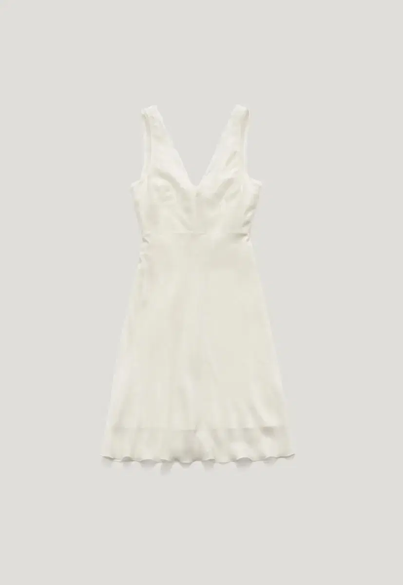 파르벵 딥브이 드레스 아이보리 farven dress ivory