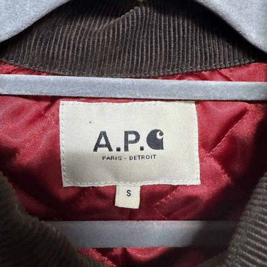 칼하트x아페쎄 carhatt a.p.c 가브리엘 코트 s