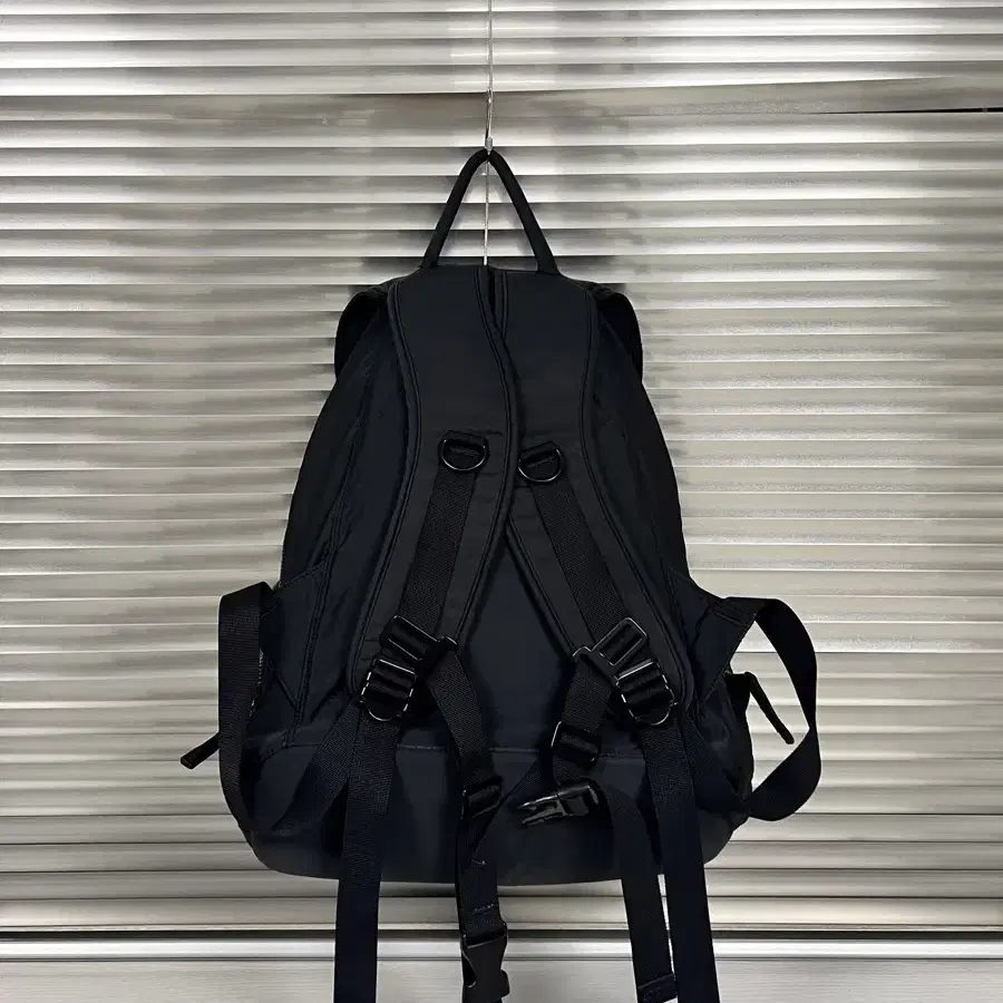 PORTER-LUGGAGE LABEL (Black) 포터 백팩