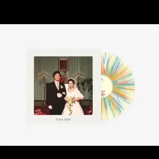 검정치마 3집 team baby lp 미개봉 새상품(포토카드 포함)