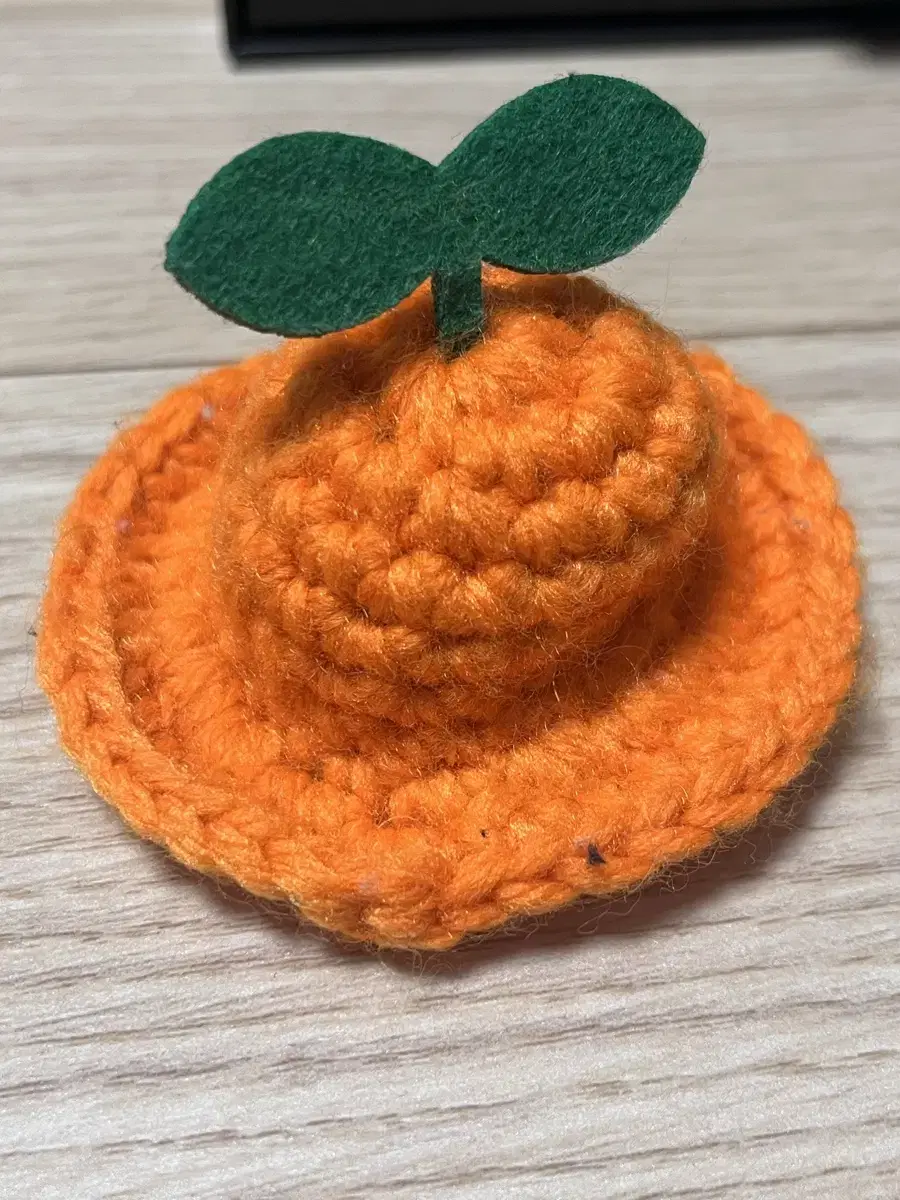 Doll tangerine hat for sale