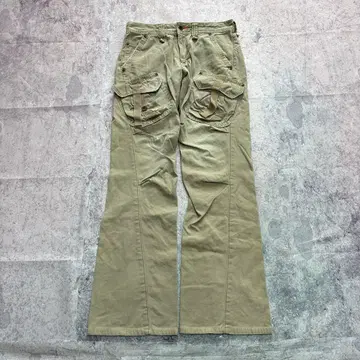 아카이브 EDWIN 테크 플레어 팬츠 Y2K