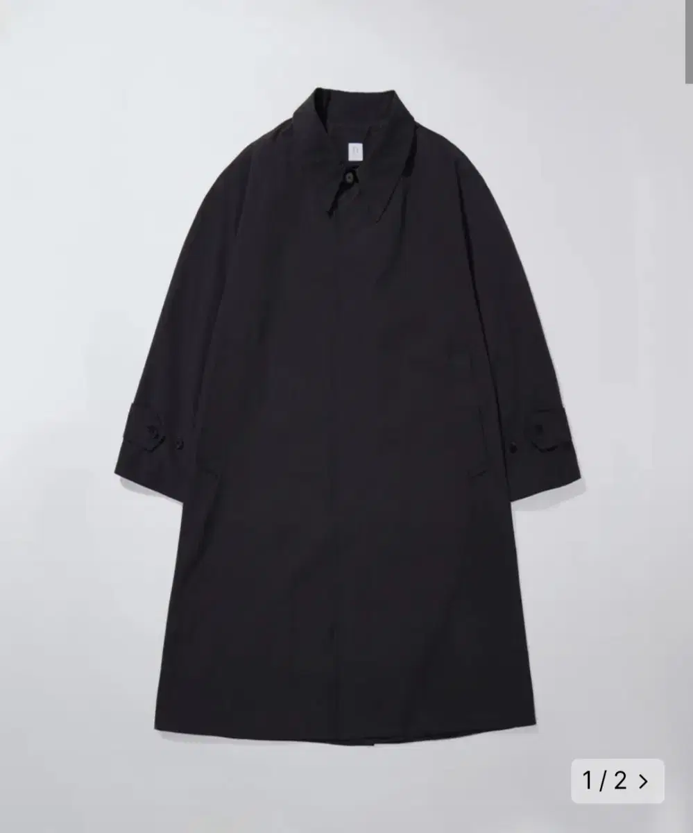 [New] TULYOUNG 24FW Balmacan Coat Charcoal L