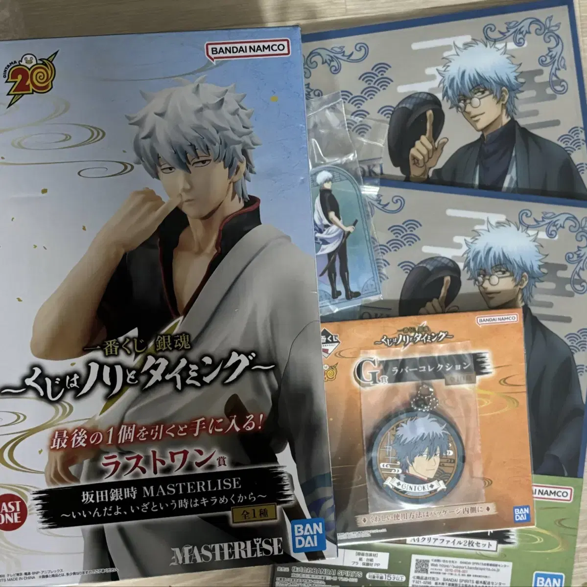 Unsealed Bulk) Gintama 20th Anniversary First Lottery Gintama Last One Gintoki Figure