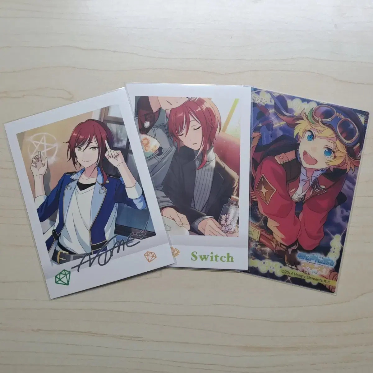 Ensemble Stars Switch Pashakore Rare Clear Card Sakasaki Natsume Harukawa Sora