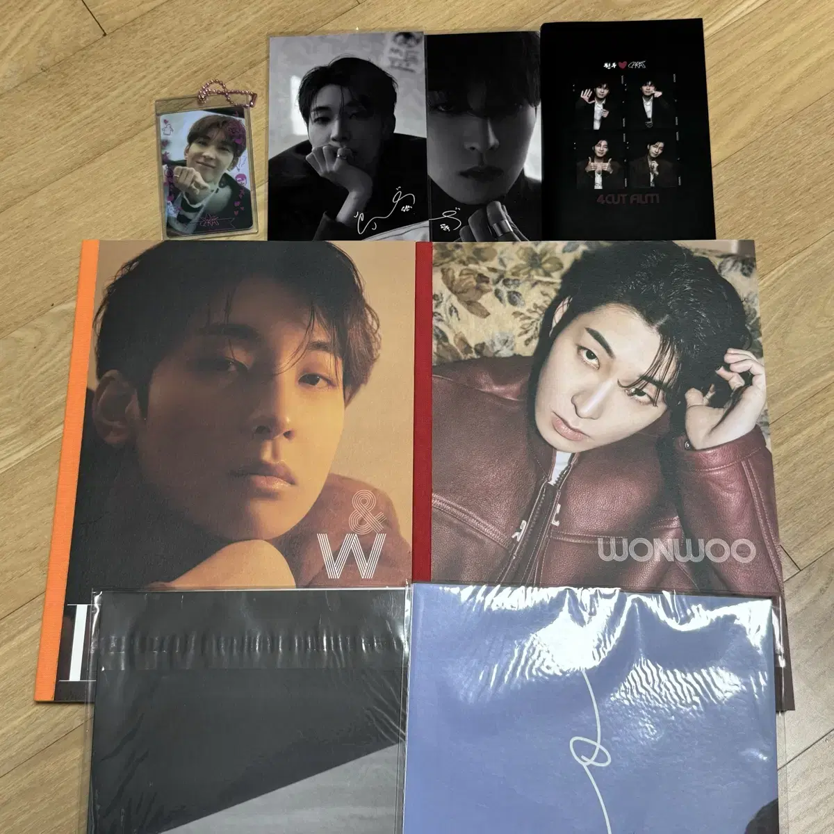 Seventeen wonwoo deikon photobook photocard holder nekut photo postcard poster wts