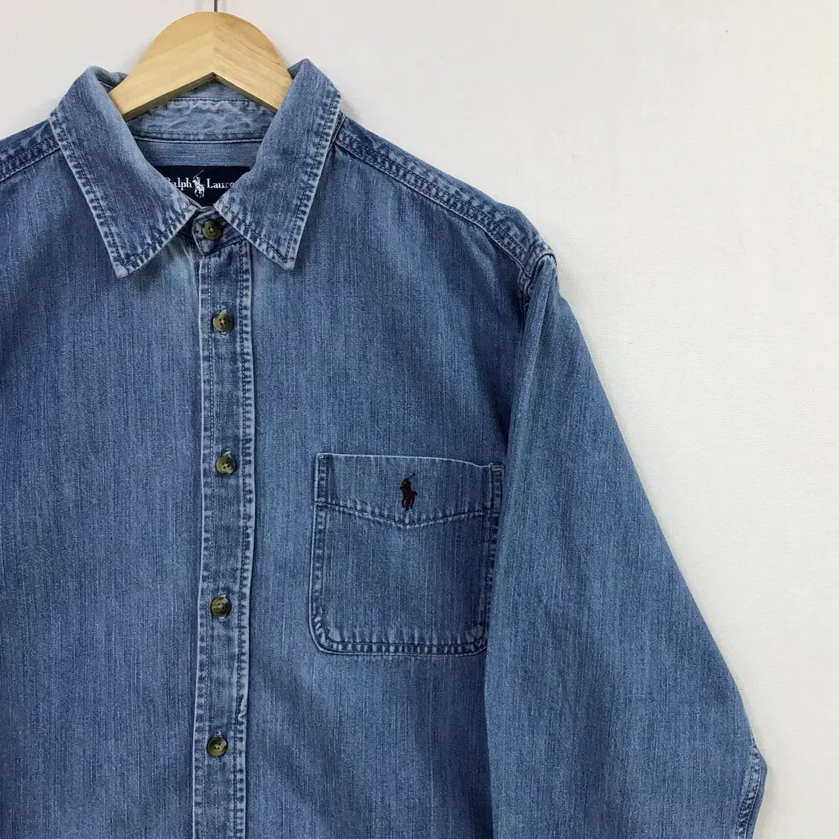 L Polo Denim Shirt