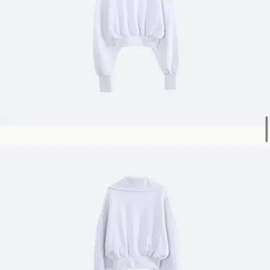 론론 반집업 맨투맨 HALF ZIP UP SWEATSHIRT