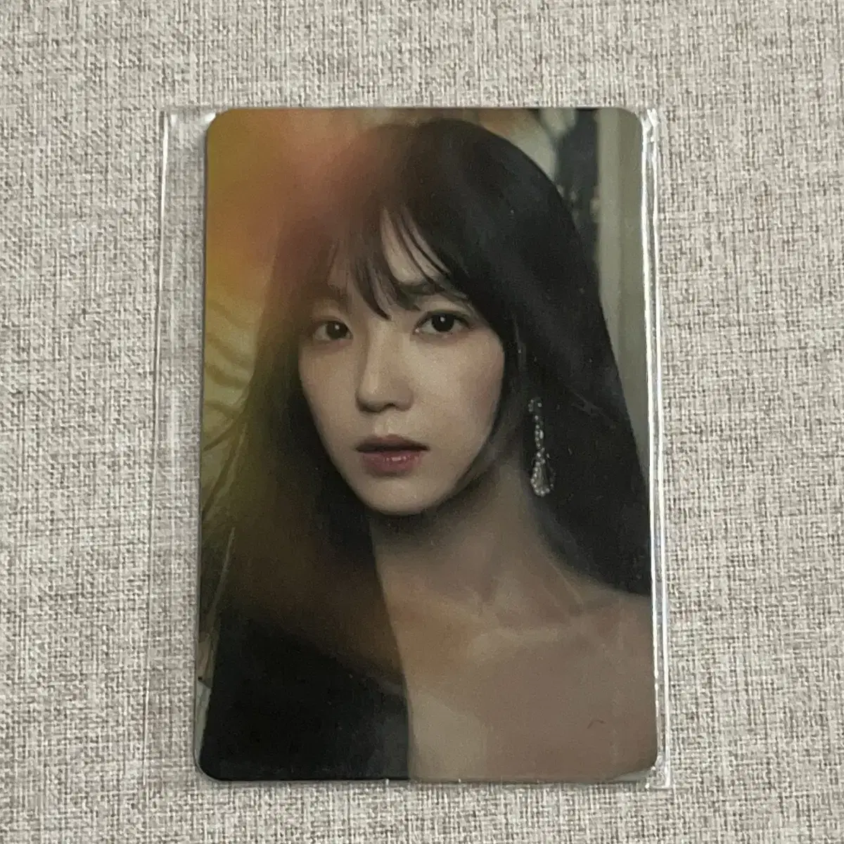 Red Velvet irene Tin Case Goods Photo Card