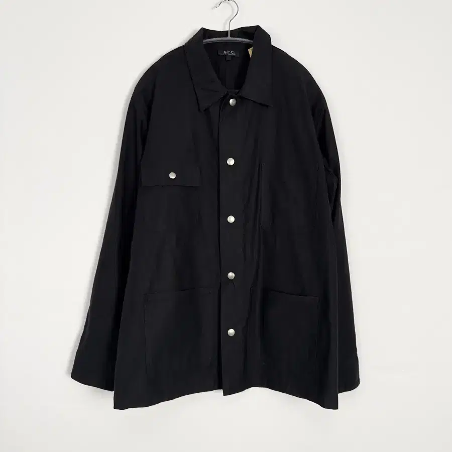 A.P.C black cotton chore jacket