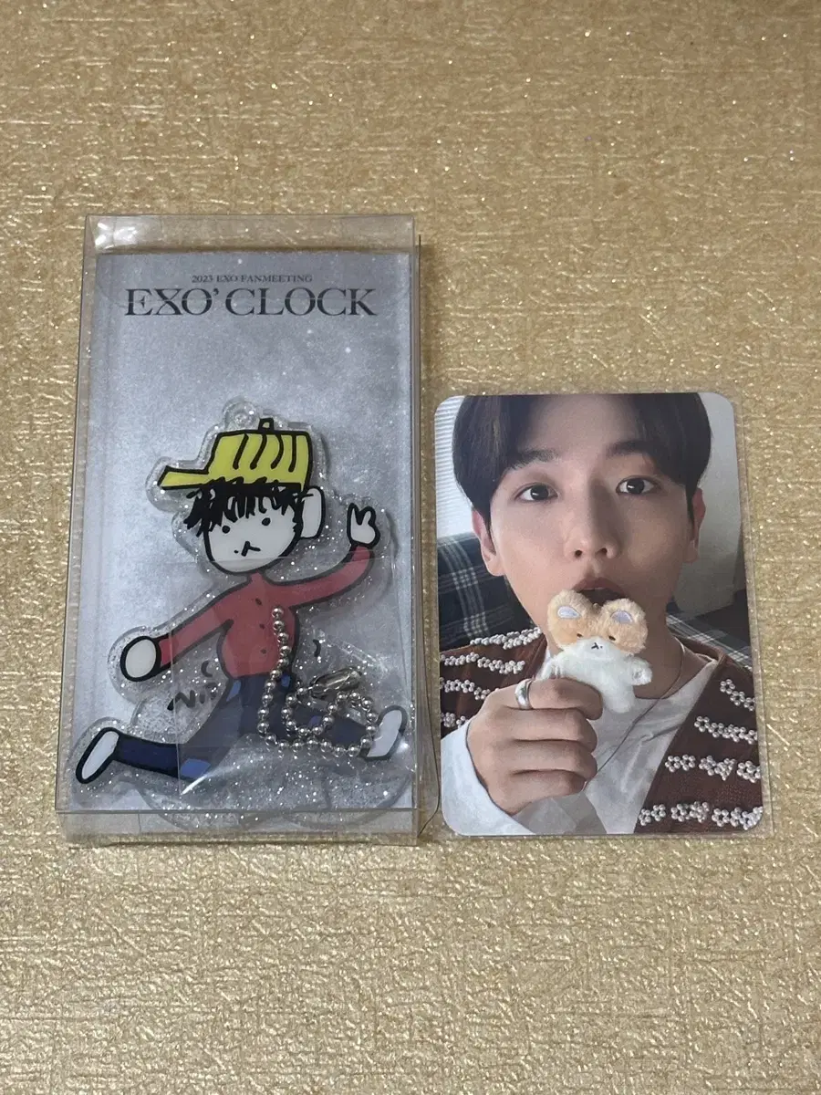 Baekhyun 2023 fanmeeting Keyring+Photocard WTS