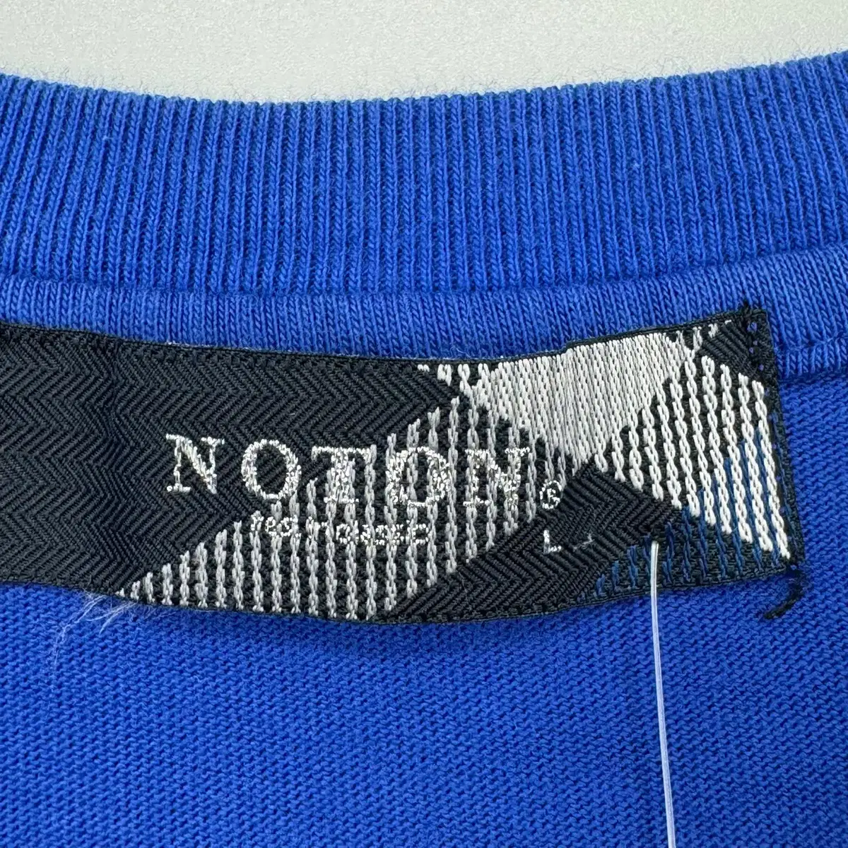 NOTON 반팔 티셔츠 (L size / BLUE)