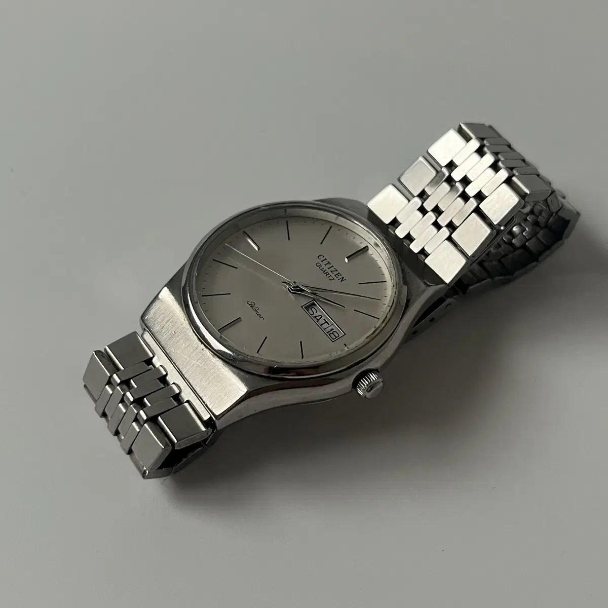 시티즌 - 70s homer silver dial quartz