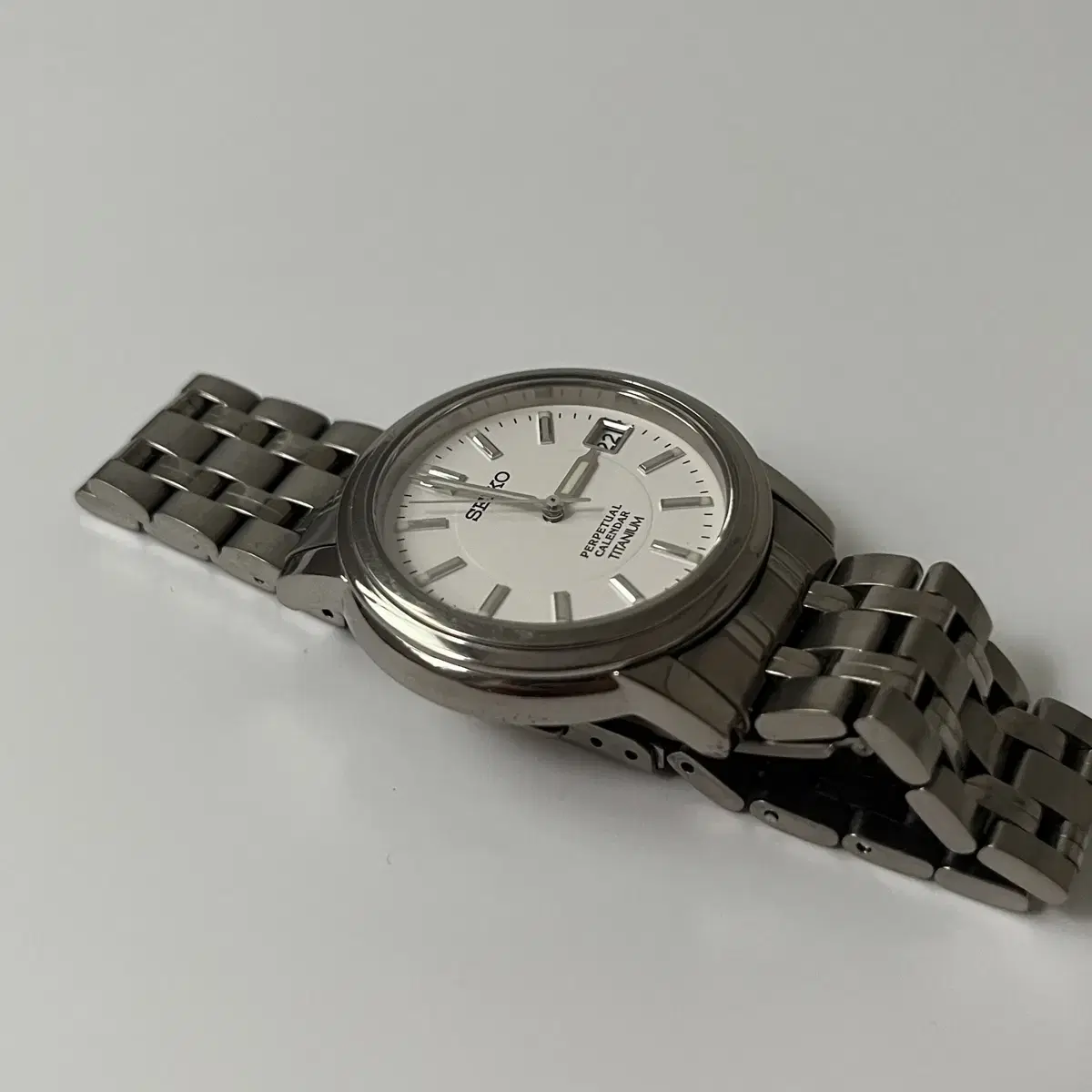 세이코 - 90s titanium perpetual calender